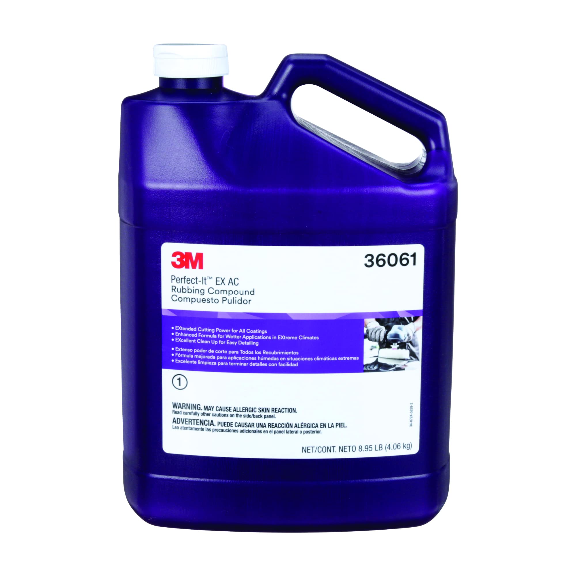 3M Perfect-It EX AC 36061 bottle pour reduces sling during polishing