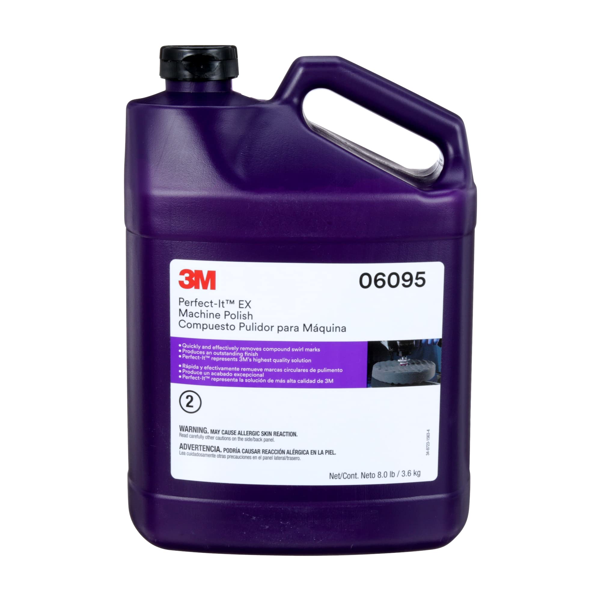 3M Perfect-It EX bottle close-up for showroom-grade finish