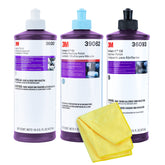 3M rubbing compound bottle for fast scratch removal on modern clear coats