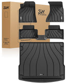 3W Porsche Macan floor mat front-left with raised edge protects against spills.