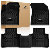 3W Rogue floor mats full set protecting interior floors in all weather