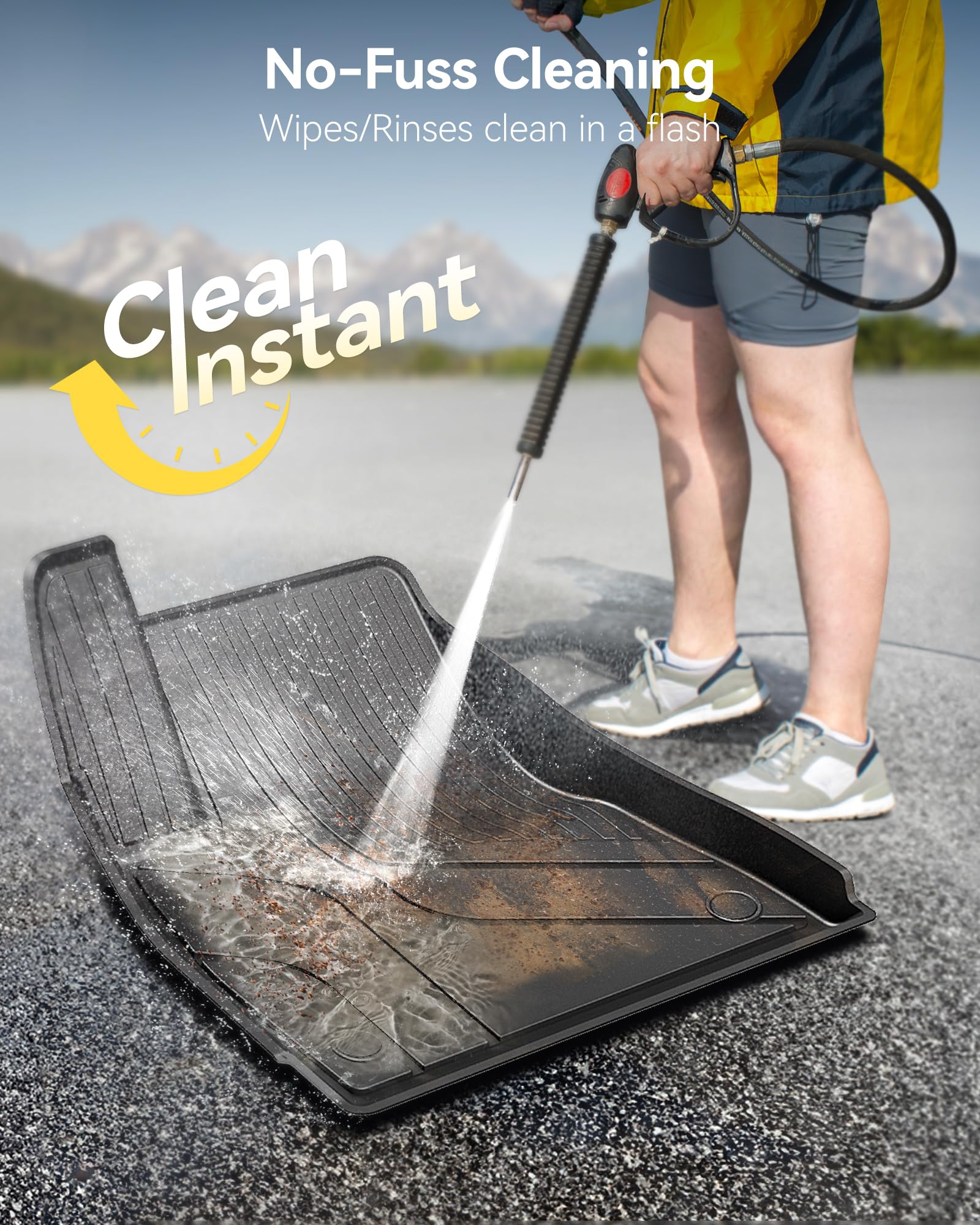 3W Tesla Model 3 cargo liner protecting trunk area