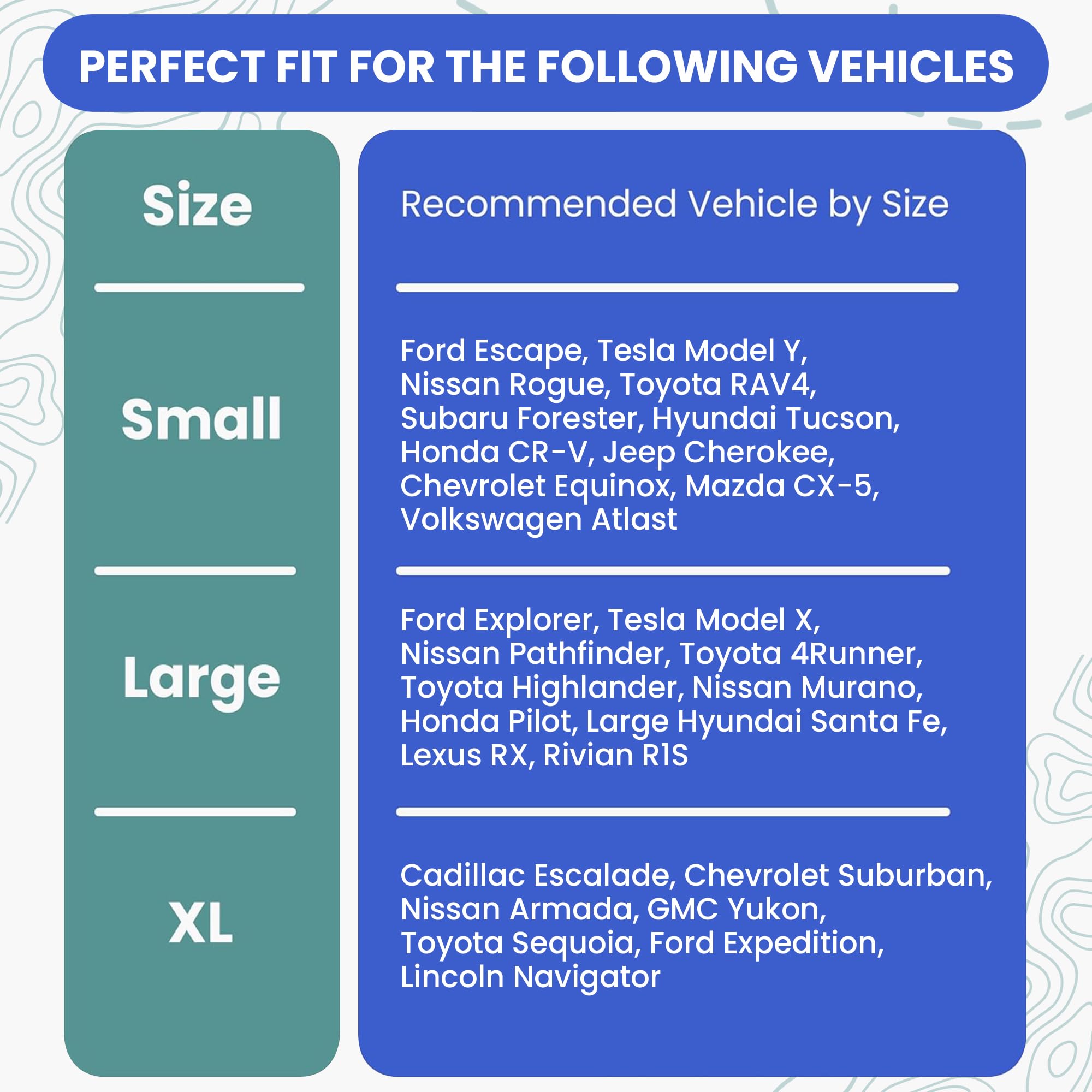 4Knines Split Cargo Liner fast-install clips enable quick setup