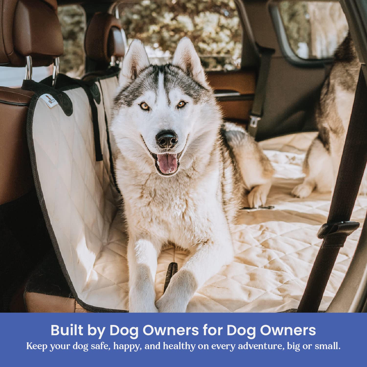 4Knines Split Cargo Liner heavy-duty stitching highlights durable construction