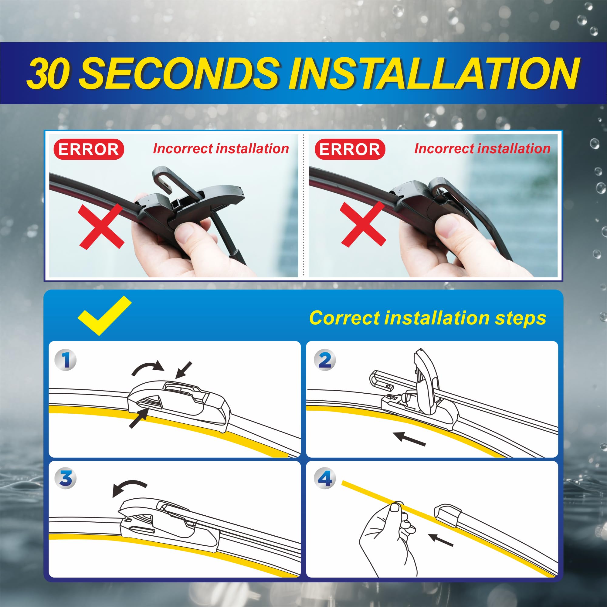 5 PLUS graphene-coated silicone strip reduces friction for quieter use