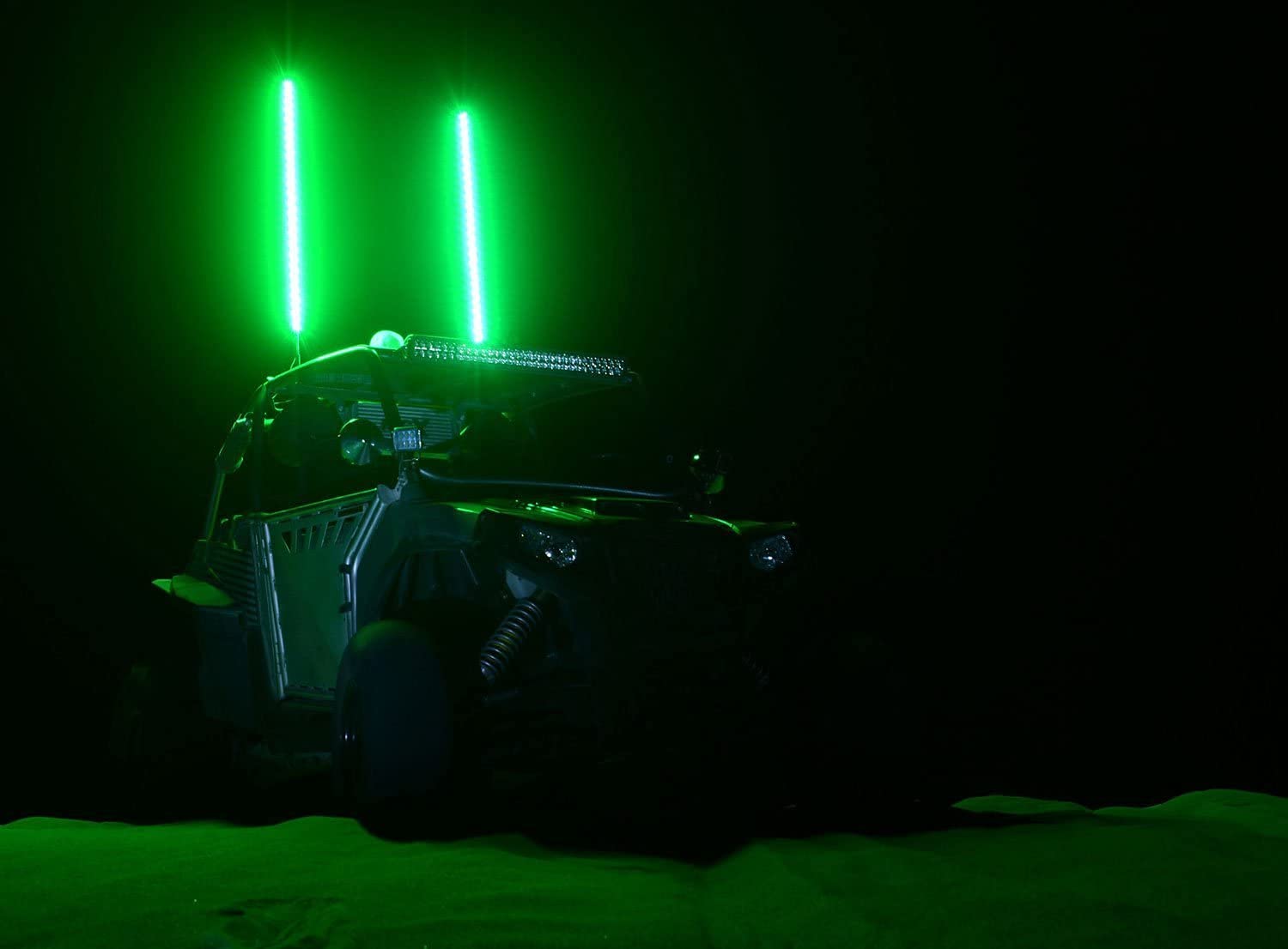 5150 Whips 187-style LED close-up showing durable diodes for vibrant effects