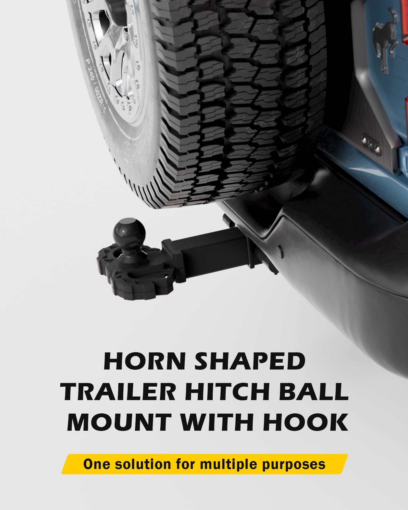 A-BOAR anti-theft hitch pin lock helps secure your trailer setup.