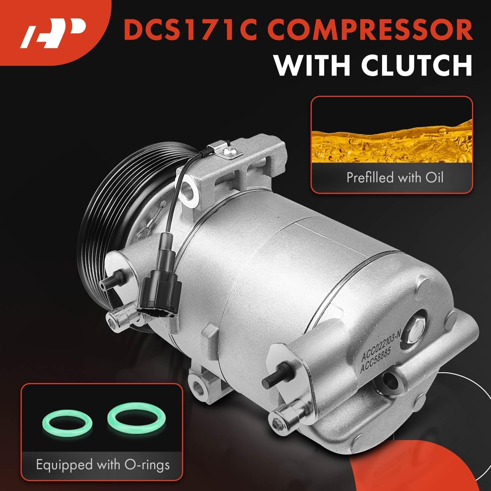 A-Premium AC compressor clutch packaging with OE-style kit