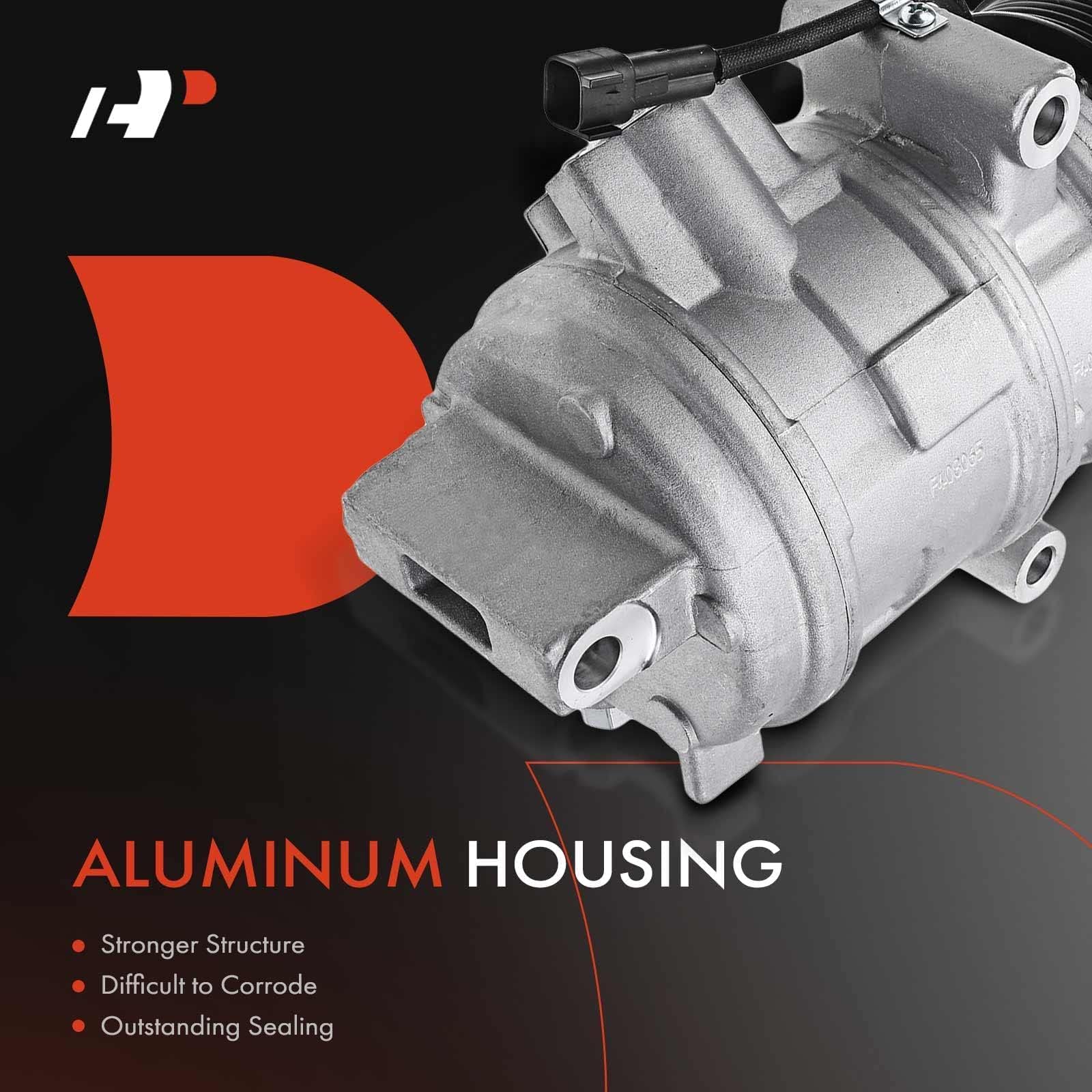 A-Premium prefilled oil compressor ready for straightforward installation.