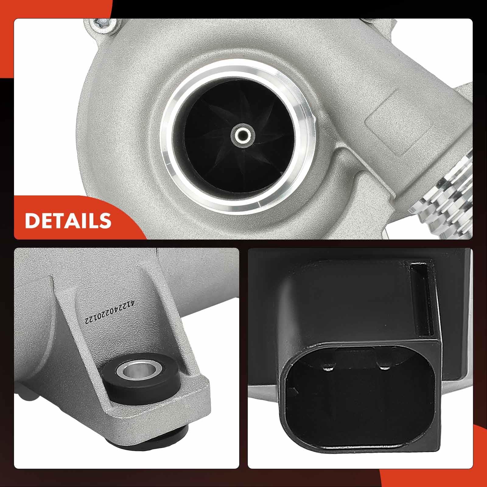 A-Premium water pump installed in a BMW 2.0L vehicle for reliable operation