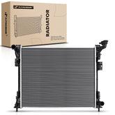 A-Premium radiator assembly for Dodge Grand Caravan front view enhances cooling reliability