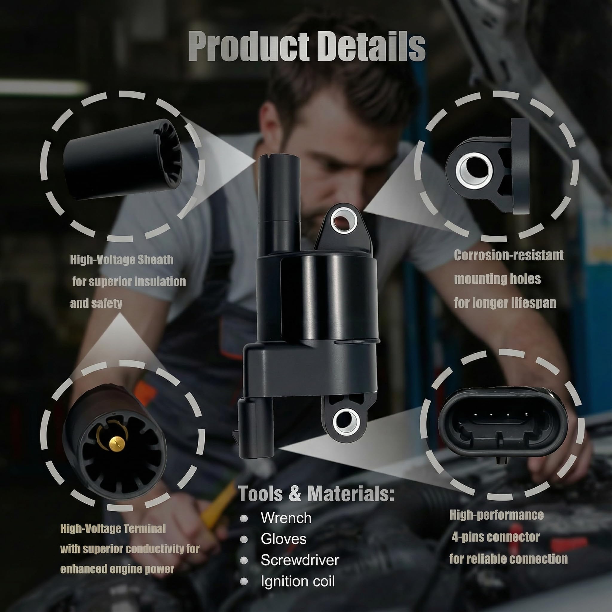 ACCEntry packaging box for coil pack and components