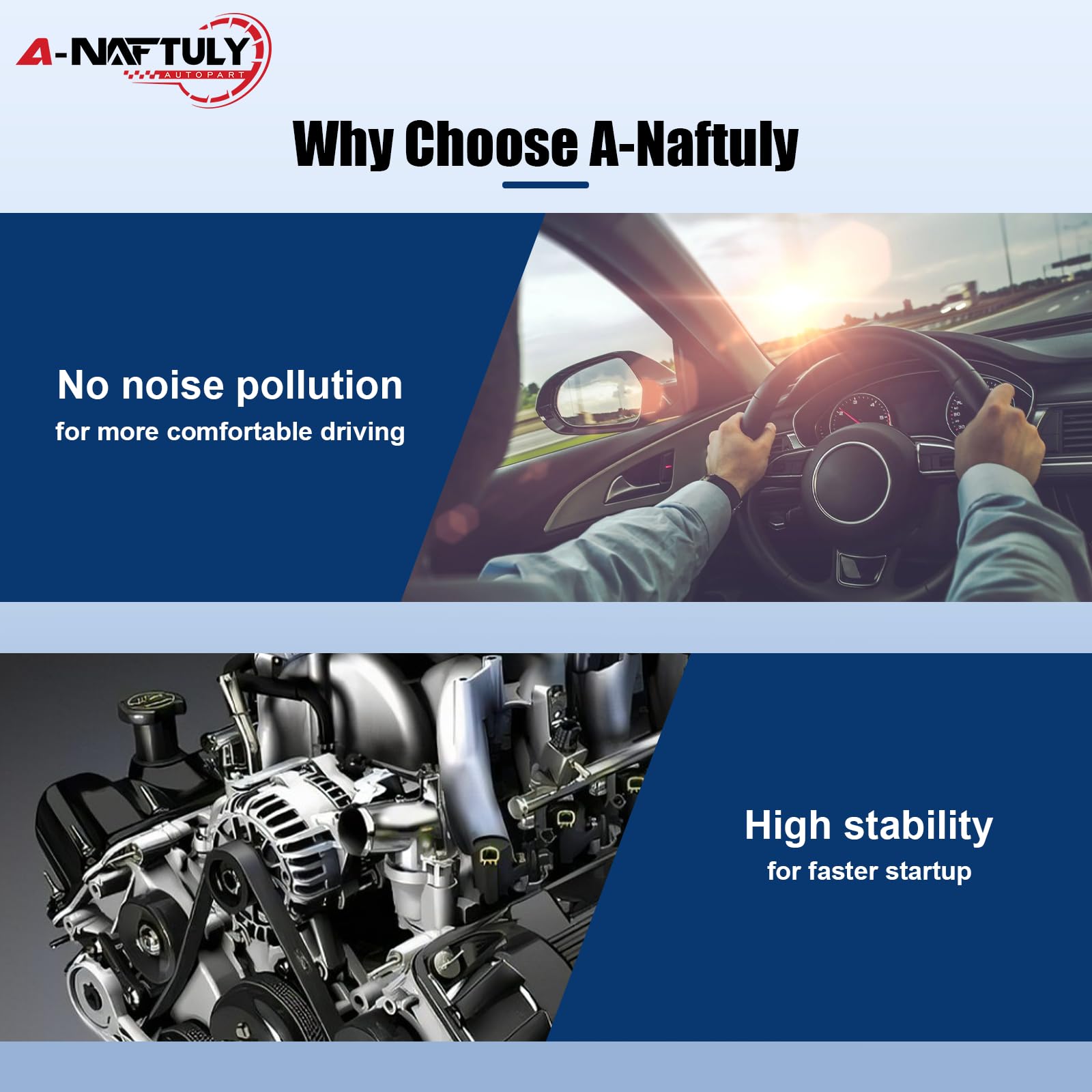 A-NAFTULY 11573N 6-groove pulley compatible with common belt system.