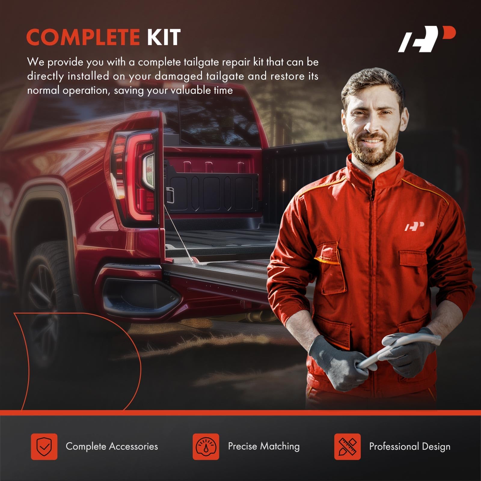 A-Premium 29-piece rebuild kit packaged for organized setup