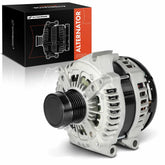 A-Premium alternator for Chrysler Pacifica, front view, reliable charging.