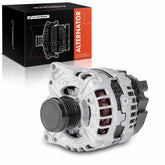 A-Premium alternator for CLA250 front view showing build quality and fitment