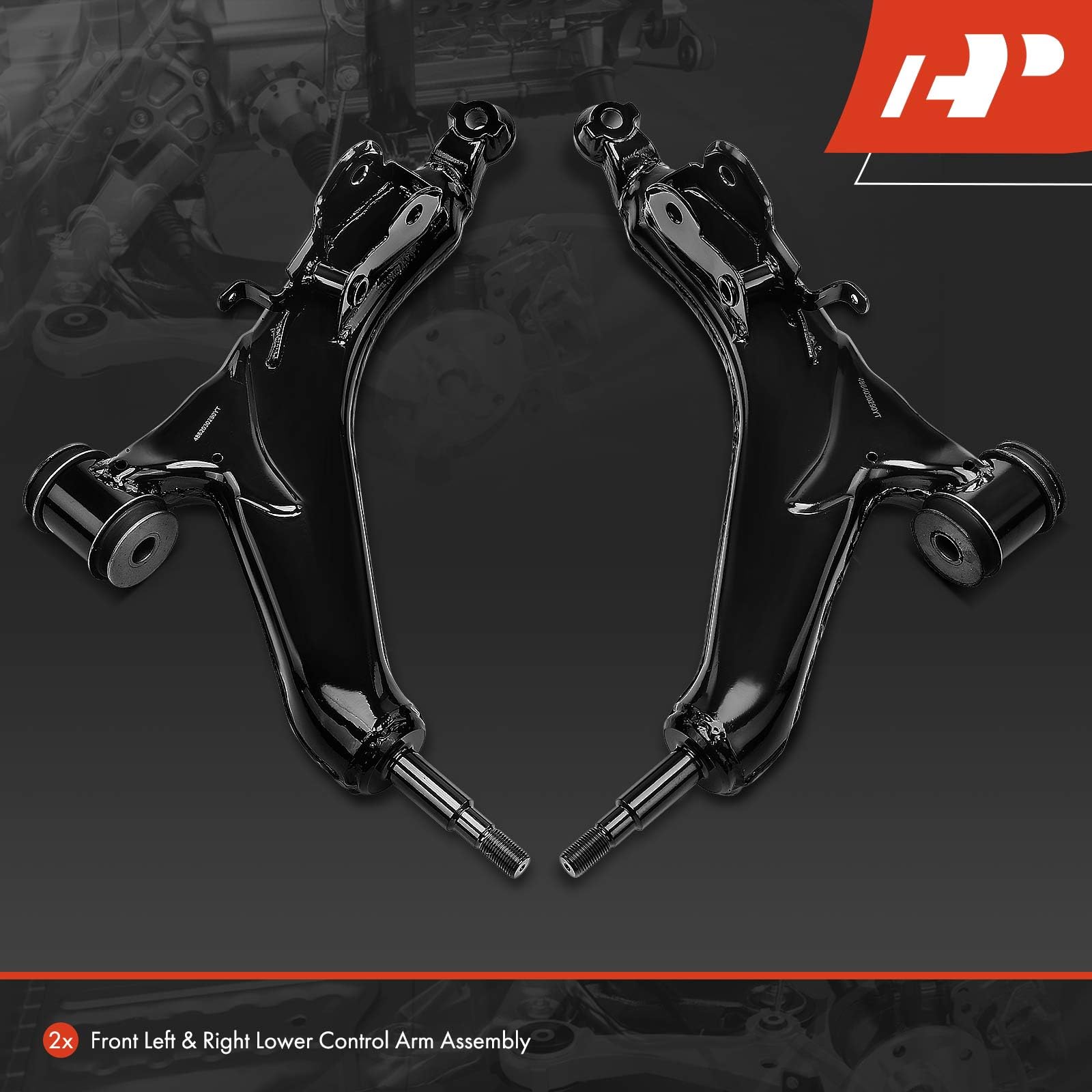A-Premium front right lower control arm with bushing for Lexus, supports stable handling