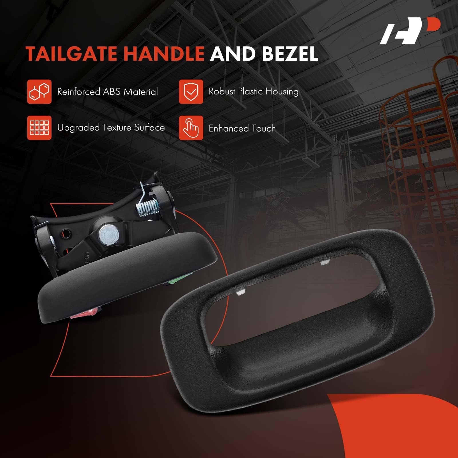 A-Premium tailgate cables included for reliable support during operation