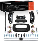 A-Premium tailgate handle in black textured finish for durable replacement