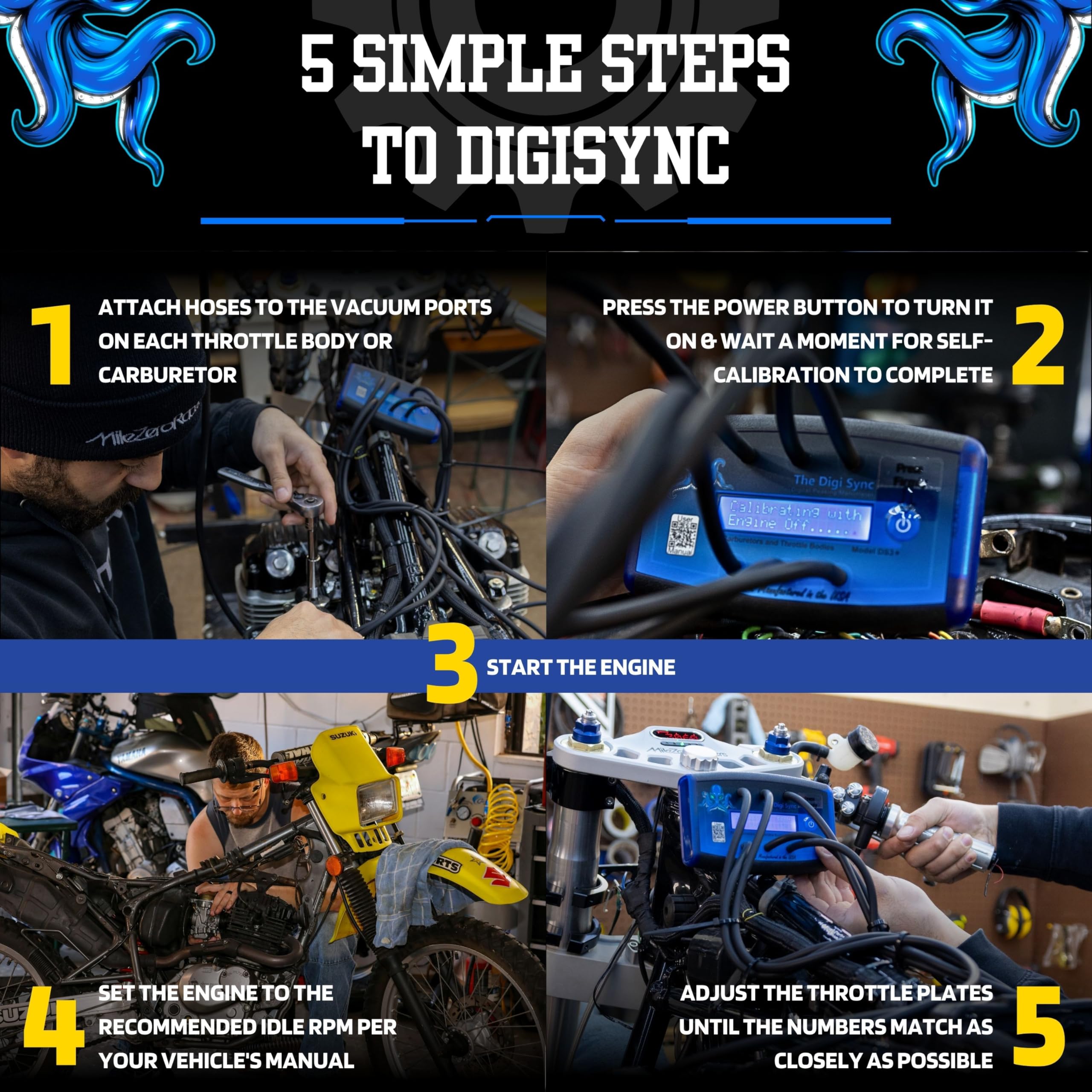 The Digi Sync self-calibration sensors deliver reliable results across sessions.