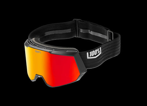 100% Snowcraft XL HiPER adjustable strap ensures comfortable all-day wear