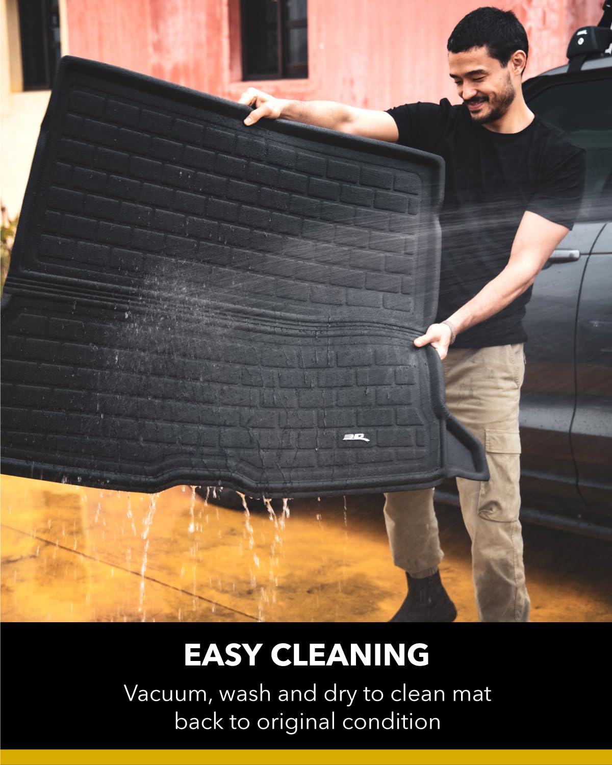 Simple cleanup after trips with 3D MAXpider Kagu cargo liner