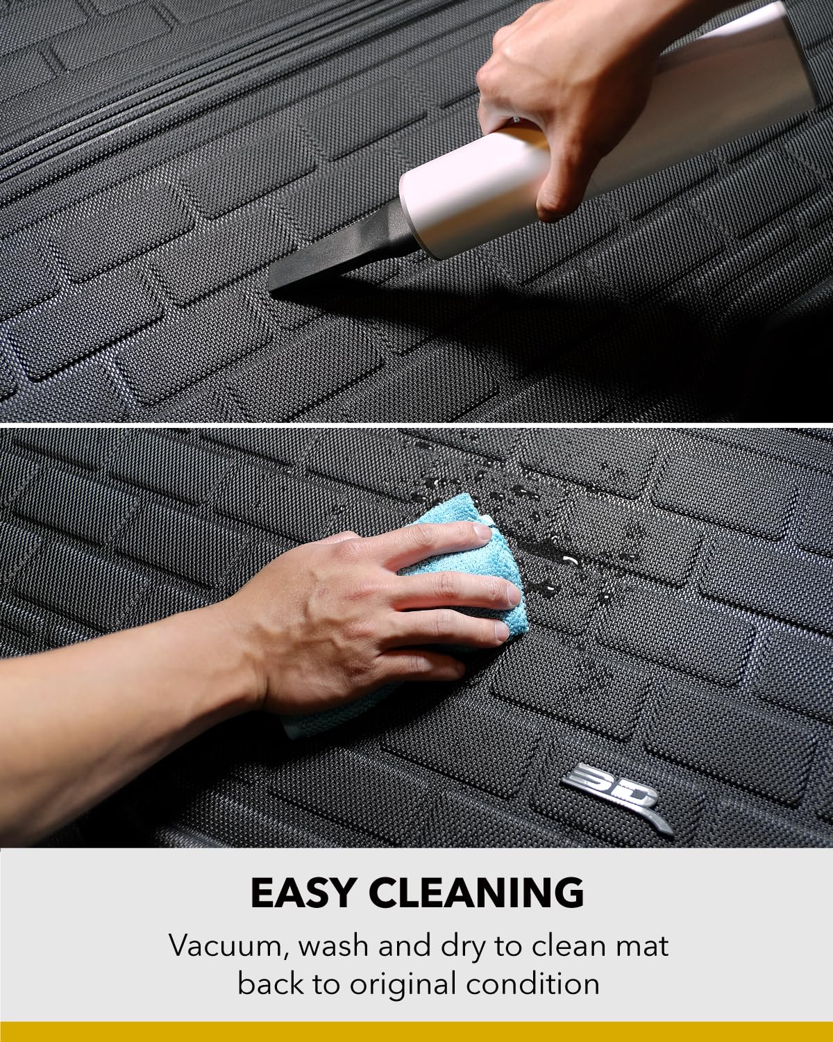 Lightweight yet durable 3D MAXpider Kagu cargo liner for Tesla