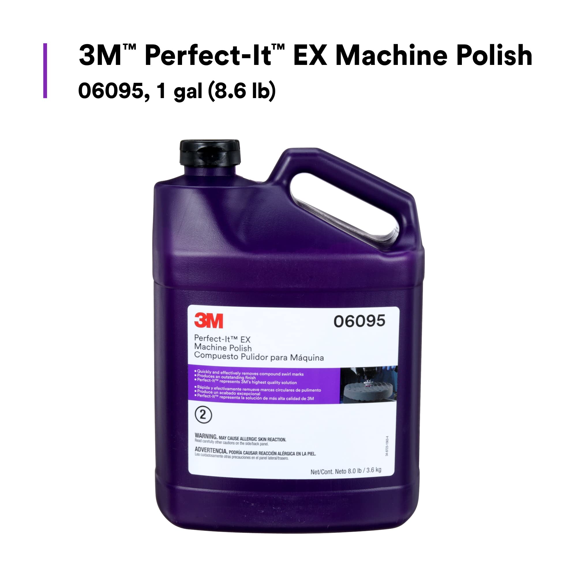 3M Perfect-It EX haze-hologram removal on painted surface