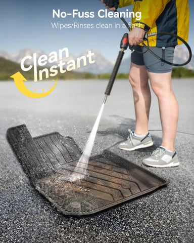 3W BMW X4 all-weather mats guard from rain, snow, mud.