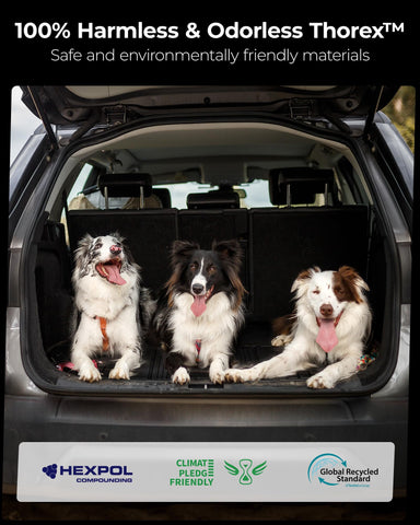 3W Cargo Liner anti-slip nails keep mats in place for safer driving.