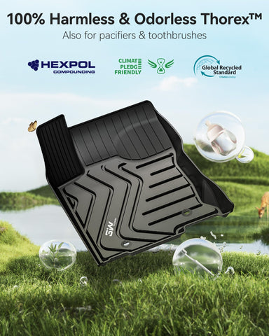 Custom-fit 3W floor mats for Lexus NX ensure seamless coverage