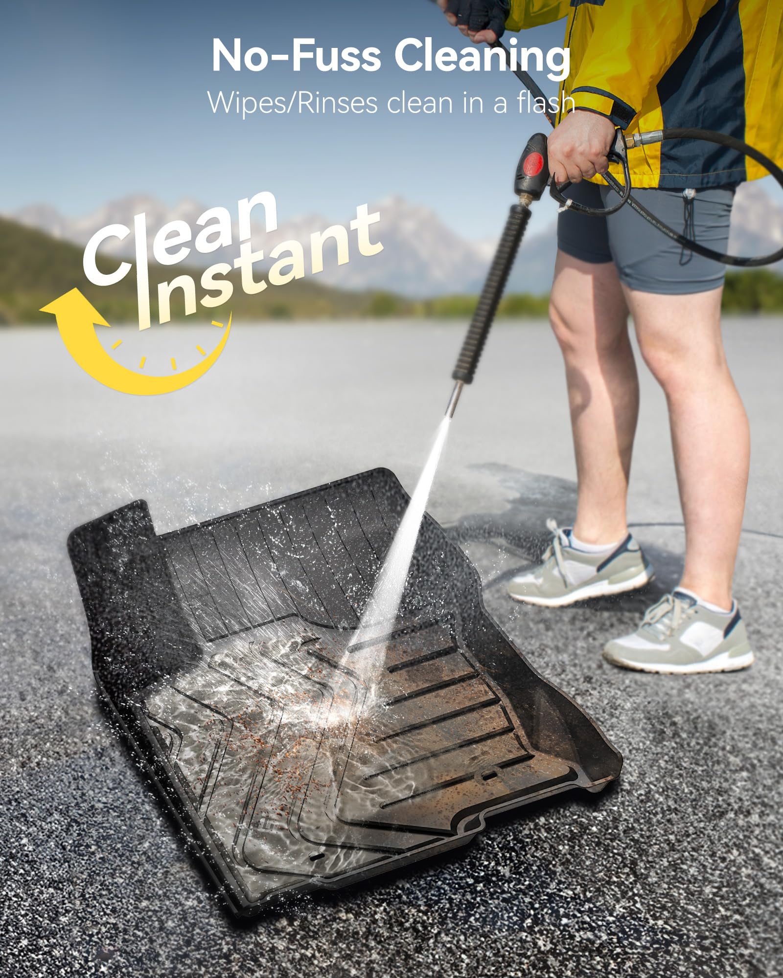 Odorless and non-toxic 3W floor mats for Lexus NX