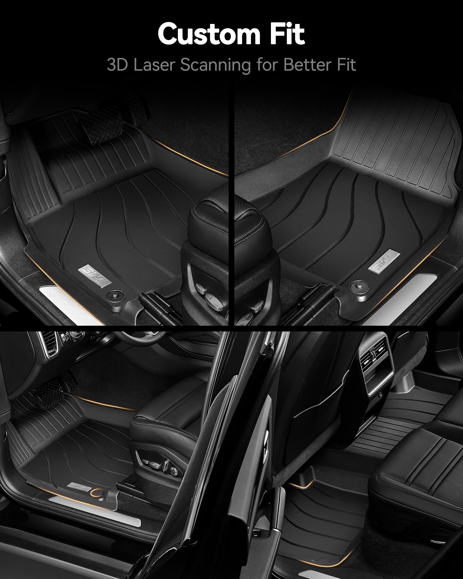 3W Porsche Cayenne mats offer a lifetime warranty for lasting protection.