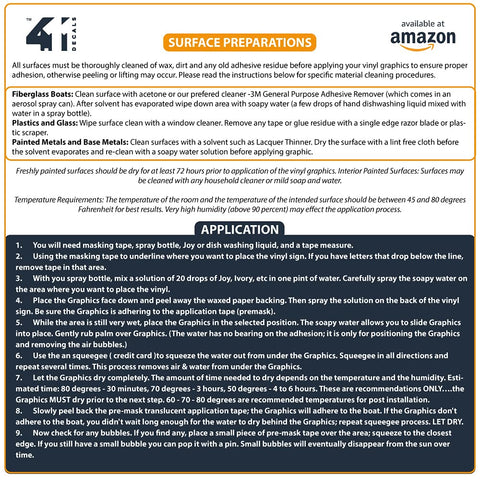 411 DECALS Yamaha 150 FS foil closeup, vibrant digital print detail.
