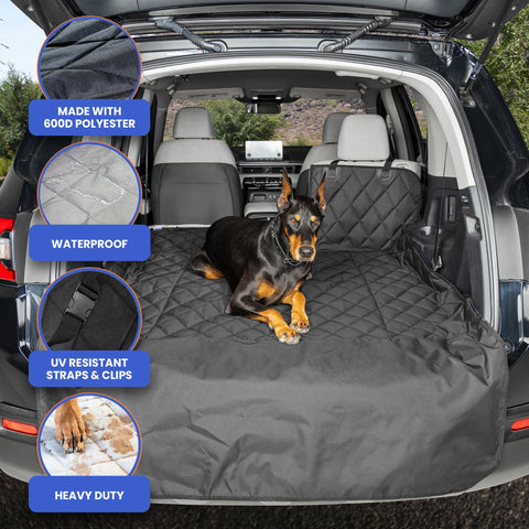 4Knines Split Cargo Liner durable stitching resists tearing under heavy loads