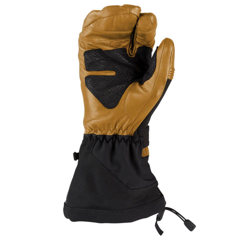 509 Duke Trigger Finger Mitt Buckhorn palm view emphasizes warmth with Thinsulate insulation.