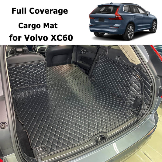 7DEEKEI XC60 trunk side panels protect interior while keeping cargo organized