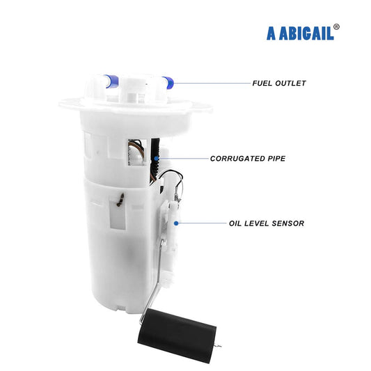 A ABIGAIL fuel pump float enables accurate fuel level reading