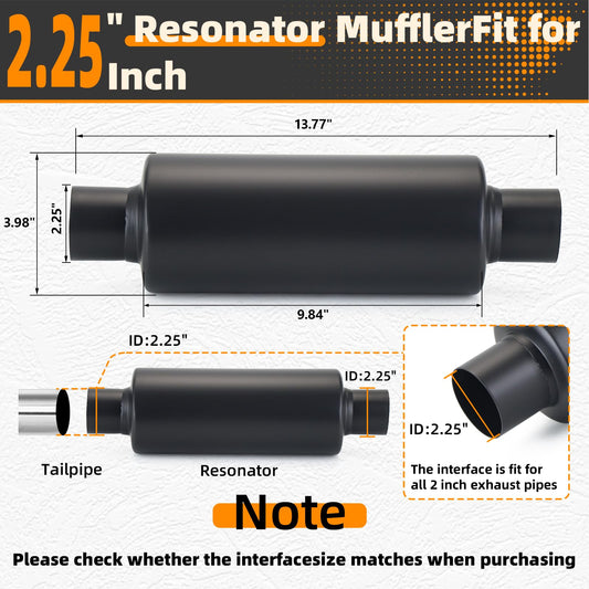 A-KARCK resonator length 13.8 inches in stainless steel
