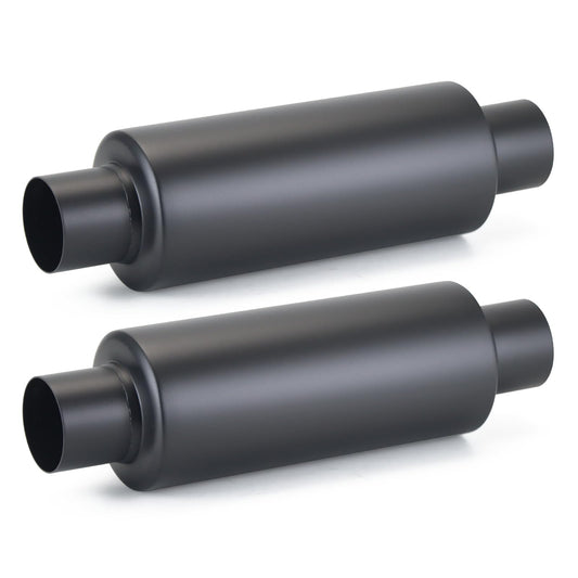 A-KARCK resonator with 2.25 inch inlet and outlet for smooth flow