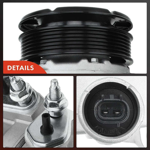 A-Premium clutch-inclusive compressor kit for quick replacement.