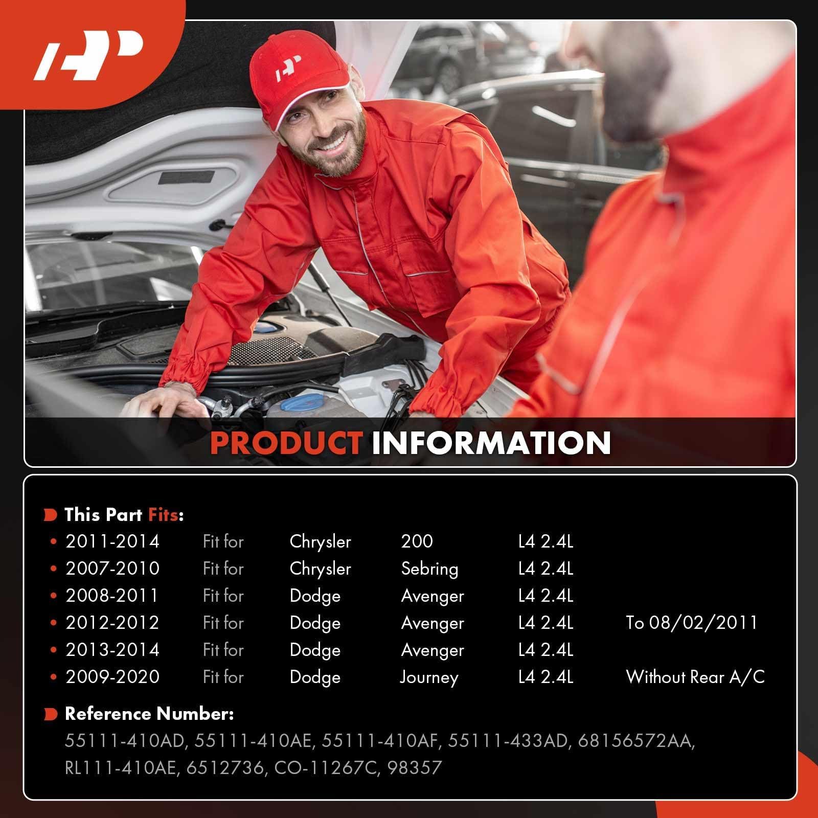 A-Premium AC compressor clutch for Dodge Avenger 2.4L supports reliable airflow.