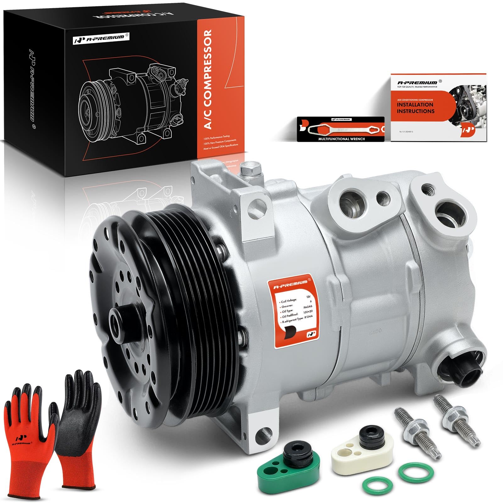 A-Premium AC compressor clutch for Dodge Journey 2.4L enhances cooling readiness.