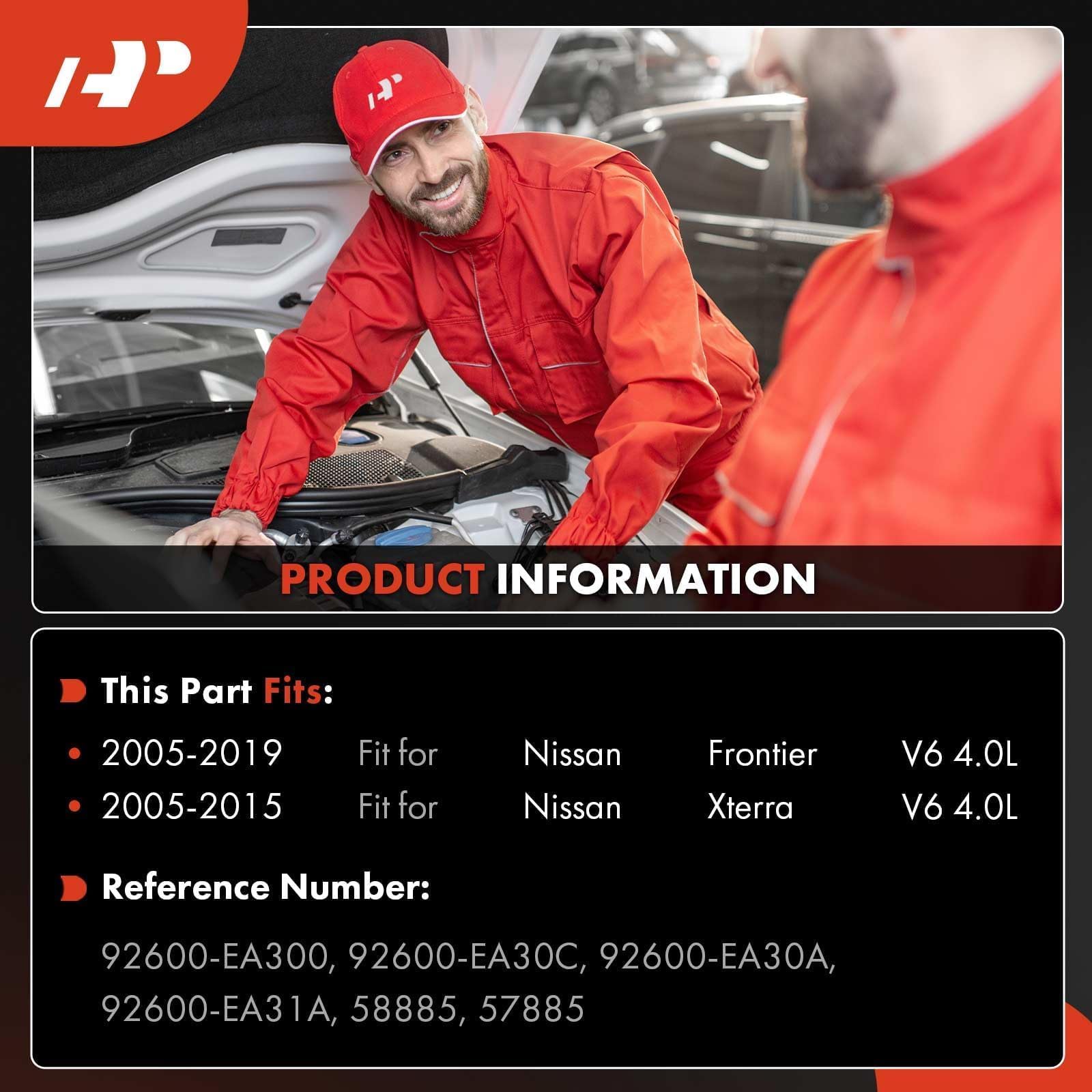 A-Premium AC compressor clutch side view showing slim profile