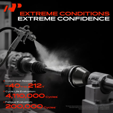 A-Premium CV axle nut included for secure installation