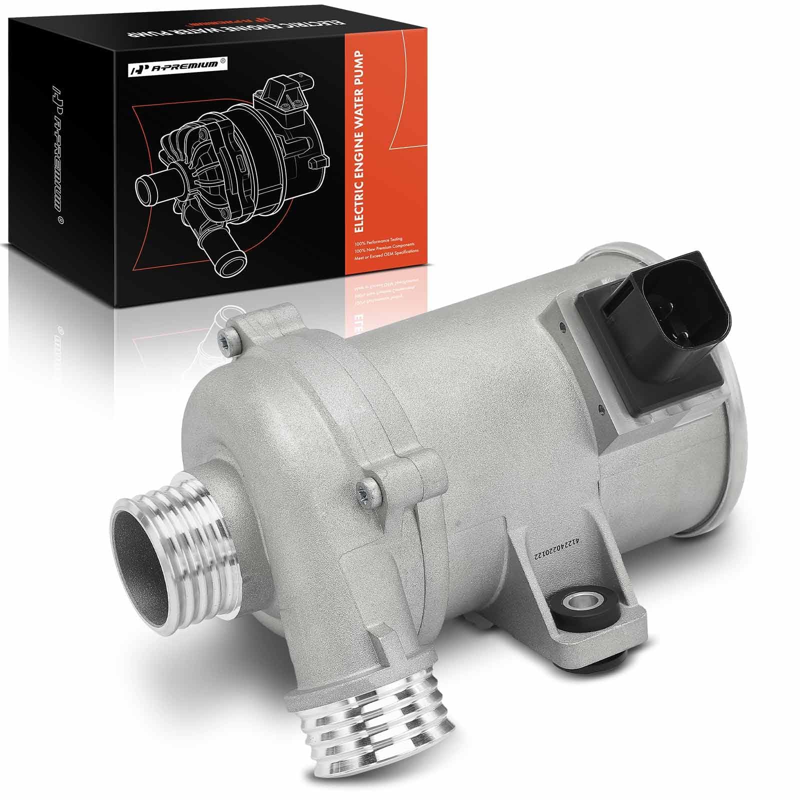 A-Premium water pump front view for BMW 2.0L engines enhances cooling reliability