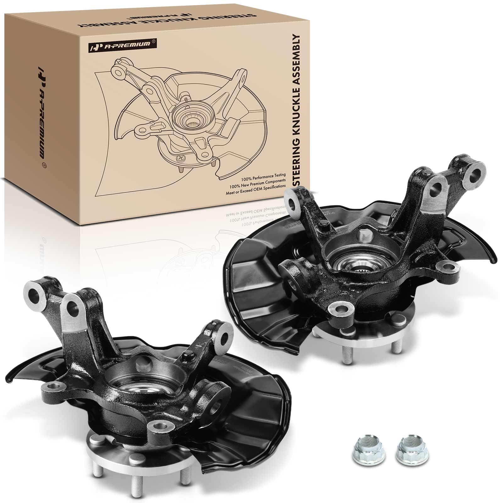 A-Premium front left knuckle hub assembly for Toyota Corolla improves steering stability.