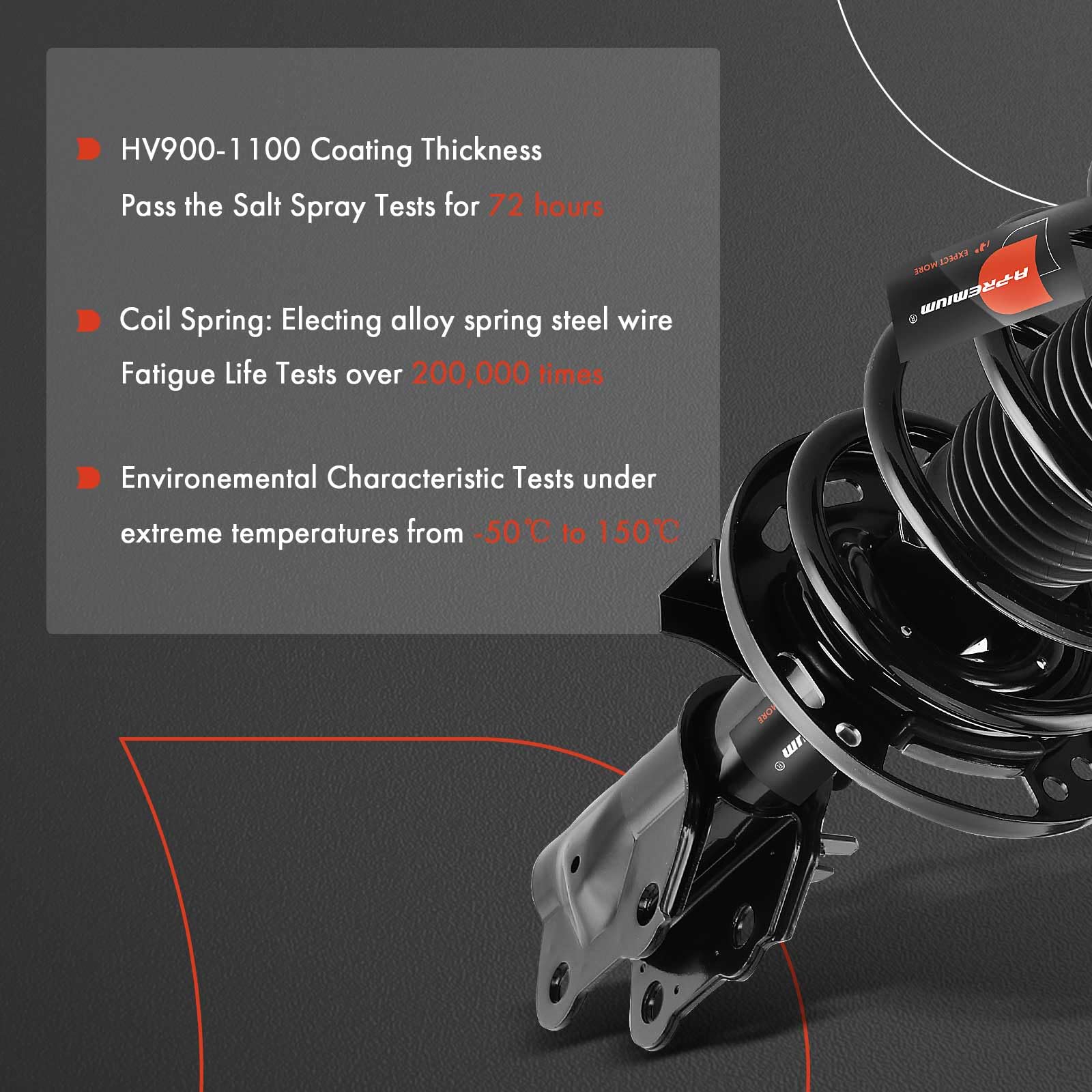 A-Premium packaging box for Mazda 6 front suspension kit