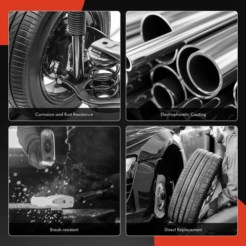 A-Premium front suspension component view for precise replacement.