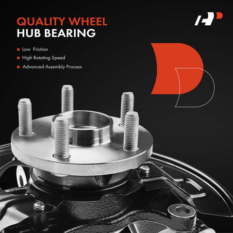 A-Premium packaged knuckle hub set ready for replacement.